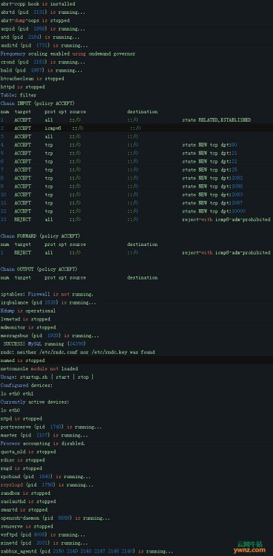 在Linux系统中查看所有正在运行服务的方法教程小结-腾创网